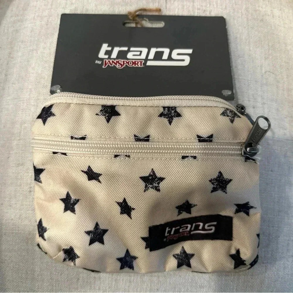 NEW JanSport JS0A2UQ17A1 Bazoo Waist Fanny Pack Bag DISTRESSED STARS Patriotic - Picture 1 of 2